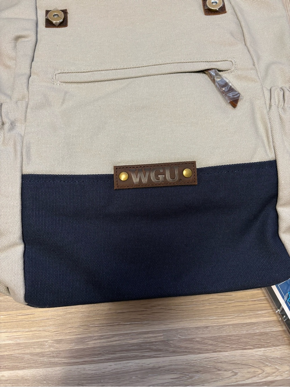 WGU backpack & pins - Picture 3 of 4